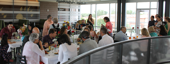 reception of RTT graduation at ASU