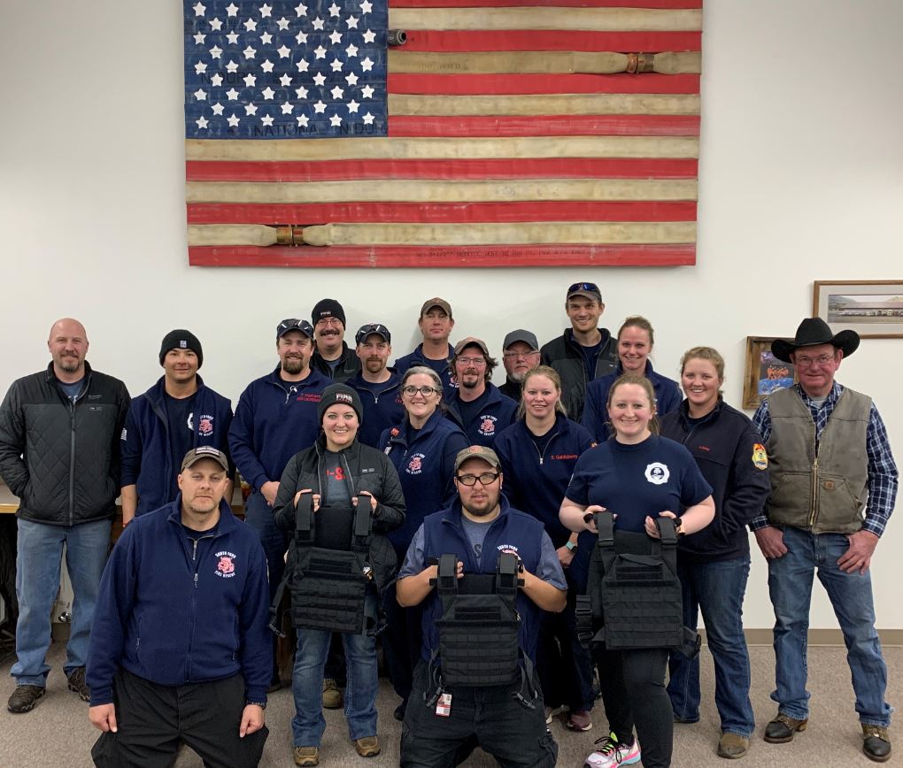 SF FireRescue Team with vests