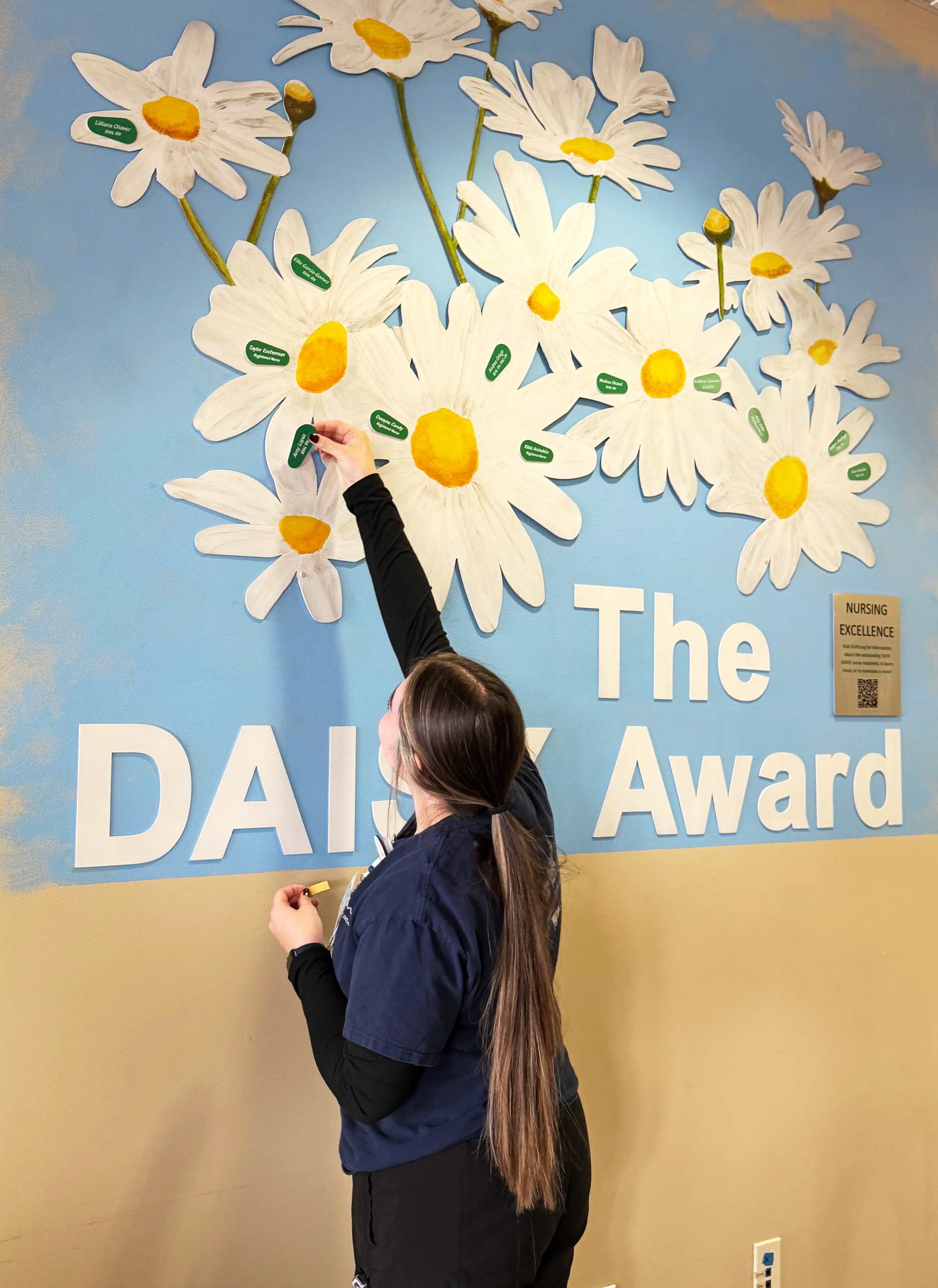 Lopez hanging Daisy Award