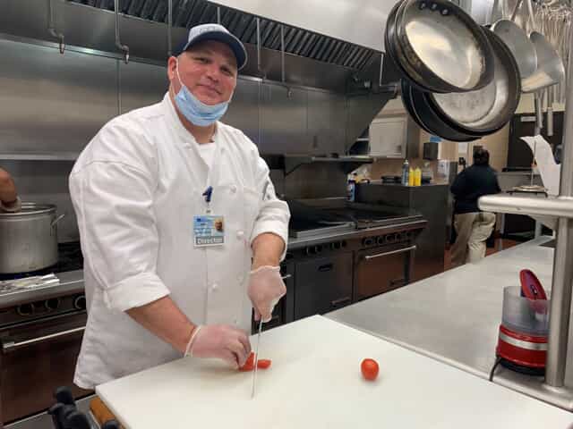John Degenhart in the Kitchen at RMC