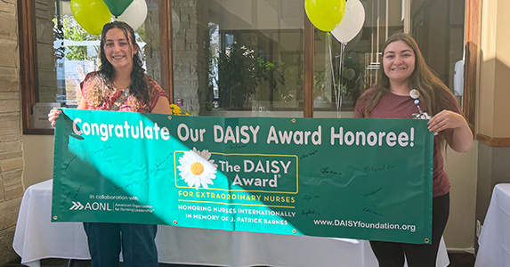 San Luis Valley Health Honors Savannah Peerman, BSN, RN, with DAISY Award