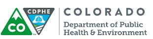 Colorado department of public health and environment logo