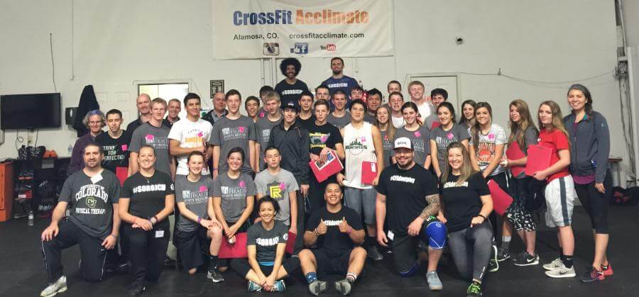 Group of CrossFit members