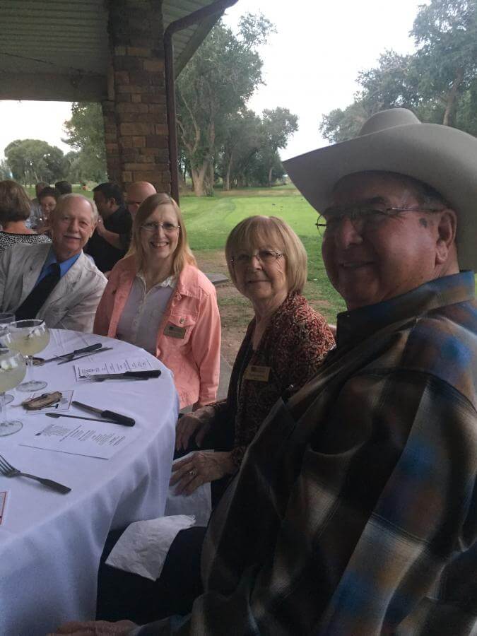 Steven and Jacki Kennedy with friends