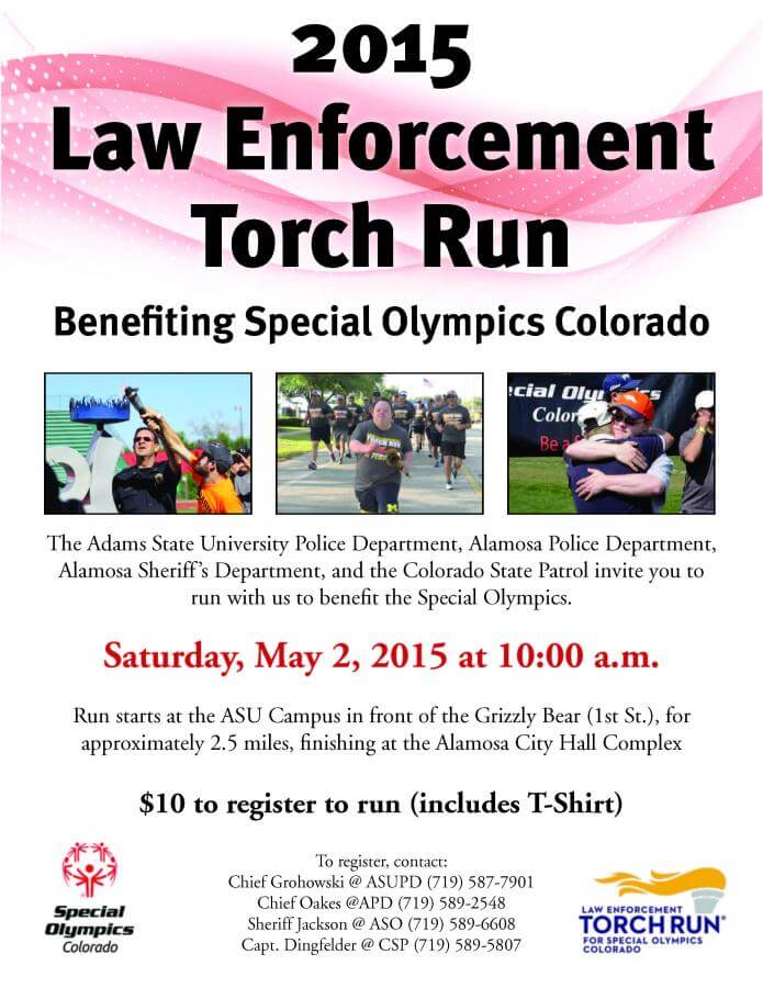 Torch Run flyer