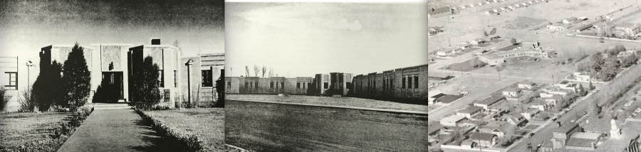 Alamosa Community Hospital, built in the shape of the letter Y, 1937