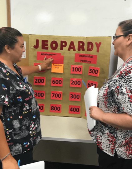 Anatomical positions Jeopardy board – Michelle Ramirez