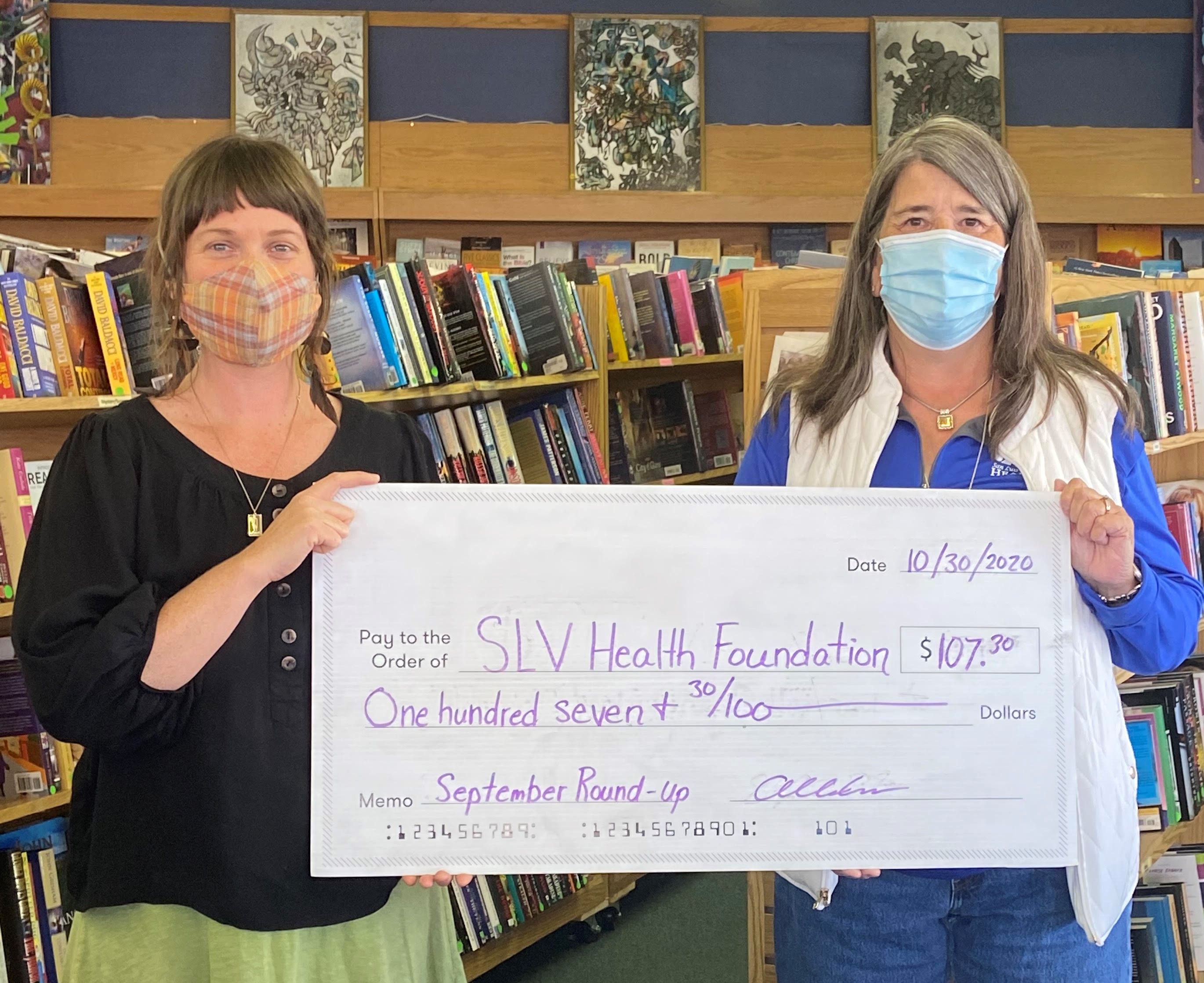 SLV Health Foundation Round Up Donation