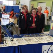 Group of volunteers smiling